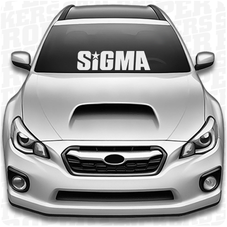 SiGMA naklejka