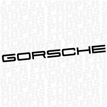 GORSCHE - Porsche